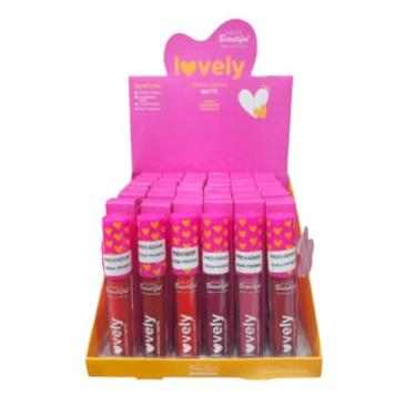 Imagem de FACEB BATOM LIQ MATTE LOVELY BOX C 36UN DISPLAY
