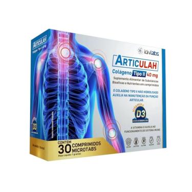 Imagem de Articulah Colágeno Tipo II - 30 Comprimidos - IDN Labs-Masculino