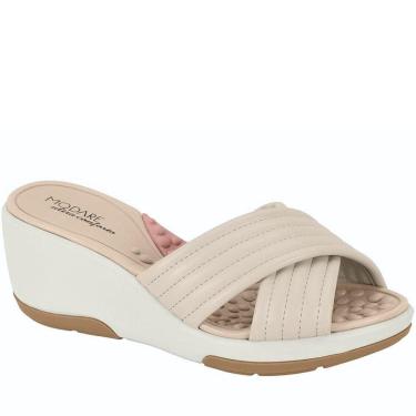 Imagem de Tamanco Feminino Salto Alto Anabela Conforto Modare 7182.100