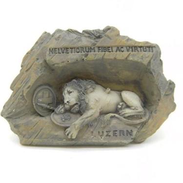 Imagem de Ímã de geladeira Lucerna Suíça Lion Monument 3D Resin - yiweisai