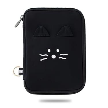 Imagem de Porta-passaporte e carteira de viagem fofa e multiuso – Organizador de viagem divertido e elegante com vários compartimentos para passaporte, cartões, dinheiro e bilhetes – Organizador de documentos