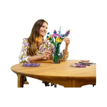 Imagem de Conjunto De Blocos De Montar Romântico Para Meninas, Buquê De Flores E