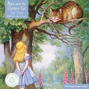 Imagem de Adult Jigsaw Puzzle Alice and the Cheshire Cat: 1000-Piece Jigsaw Puzzles