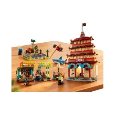 Imagem de Brinquedo Educativo De Blocos De Montar Dragon Paradise Battle 75638 S