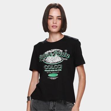 Imagem de Camiseta Colcci Casual Feminina-Feminino