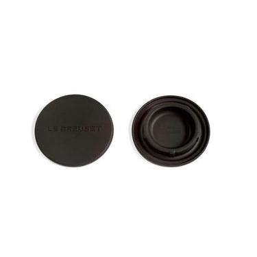 Imagem de Tampas de Silicone Para Moedores 2 Peças Preto Black Onix Le Creuset