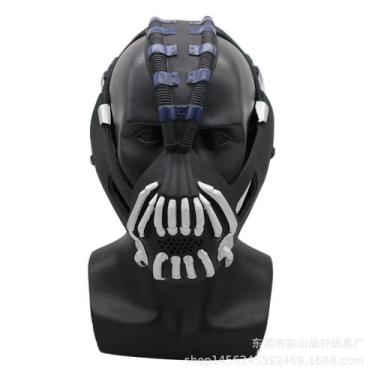 Imagem de Máscara de cosplay Darks Knights 3 Bane, capacete Zombie Devil - yiwei