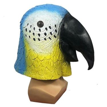Imagem de Máscara de cosplay, adorável papagaio, fantasia de Halloween, adereços