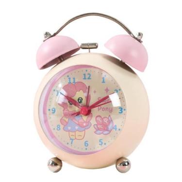 Imagem de Despertador fofo em forma de pônei para crianças em aço inoxidável - y