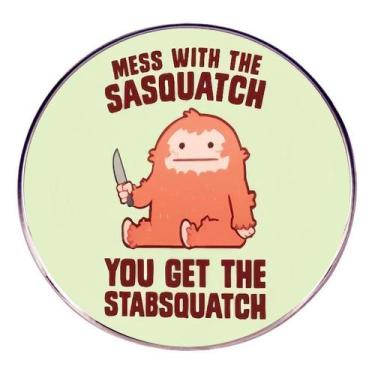 Imagem de Alfinetes de broche Funny Cartoon Sasquatch Stabsquatch Alloy - yiweis
