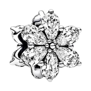 Imagem de Pulseira Feminina De Prata 925 Com Berloques DIY, Presente De Joias Co