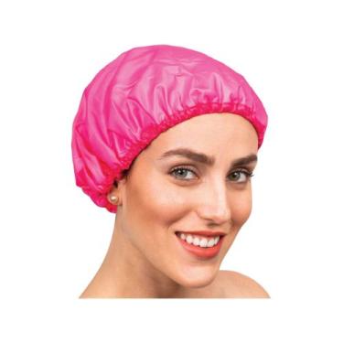 Imagem de Touca Atoalhada Para Banho Ricca Roxa Cód:3422 - BELLIZ COMPANY, Rosa 