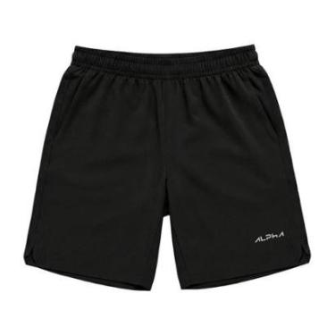 Imagem de Bermuda Masculina Dry Basic Black Alpha CO-Masculino