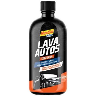 Imagem de Detergente automotivo 500 ml com cera lava auto - LI04000036 - Mundial