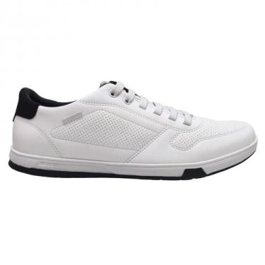 Imagem de Sapatênis Casual Masculino Pegada 140428, Branco, 42