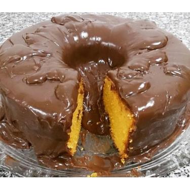 Imagem de Bolo de cenoura com cobertura de Brigadeiro - Santto Mel 