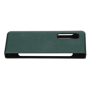 Imagem de Capa para celular, capa para celular com tela dobrável à prova de poeira para celular Samsung Galaxy Z Fold I / W20(verde)