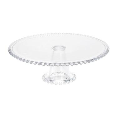 Imagem de Prato De Bolo Em Cristal 31Cm Com Pé Pearl Wolff