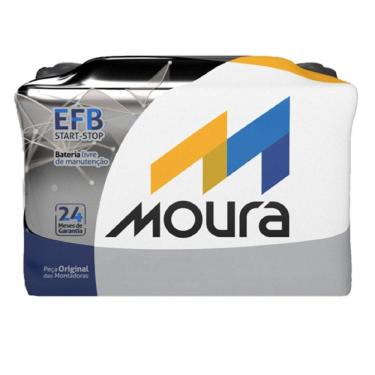 Imagem de Bateria EFB Moura Start Stop 12V 72Ah MF72LD Audi A3 Q3 Toro Territory Jeep Compass Renegade