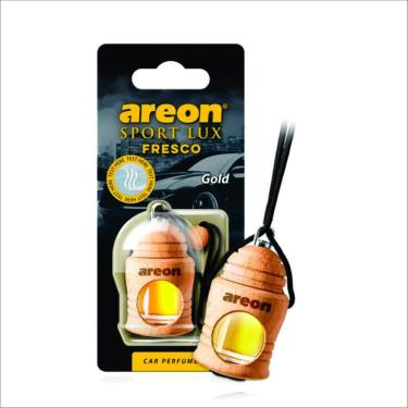 Imagem de Aromatizante Areon Fresco Sport Lux Gold 4ml - Perfume Automotivo Odorizador Ouro