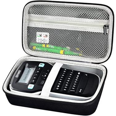 Imagem de Estojo de transporte para DYMO LabelManager 160/280 pacote portátil de etiquetas, impressora de etiquetas, caixa de armazenamento portátil para adaptador CA, cartuchos de fita, carregadores e