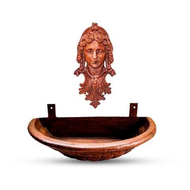 Imagem de Chafariz De Parede Princesa C/ Meia Cuba G