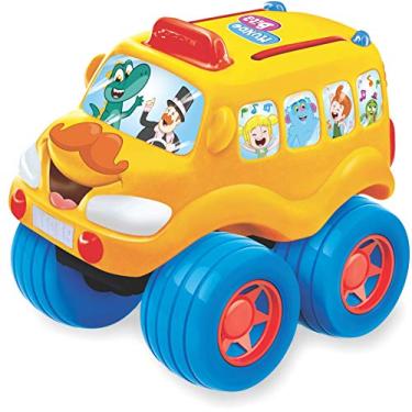 Imagem de Carrinho Fofomóvel Mundo Bita Azul Brinquedo Líder