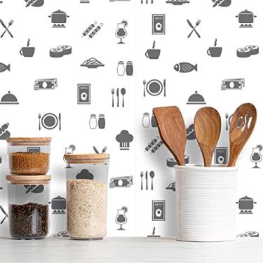 Imagem de Papel de Parede Adesivo Cozinha Café Diversos Modelos Rolo 3m Cozinha Café:CS046