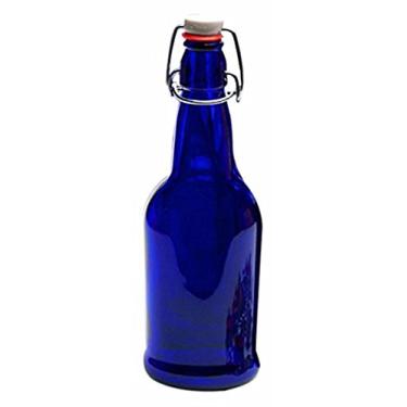 Imagem de Home Brew Ohio Garrafa Cobalt EZ Cap Kombucha, 1 x 947 ml, azul