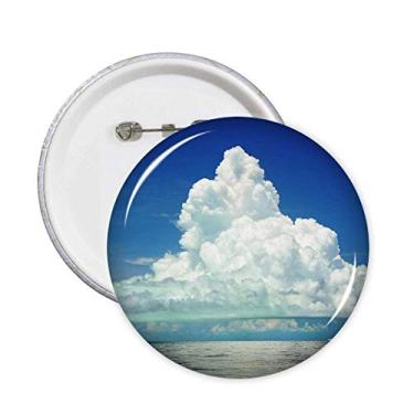 Imagem de Céu do oceano água ciência natureza imagem alfinetes emblema botão decoração acessório 5 peças