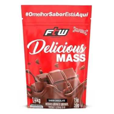 Imagem de Massa Ganho de Peso Hipercalórico Delicious Mass 1.4KG - FTW (Chocolate)