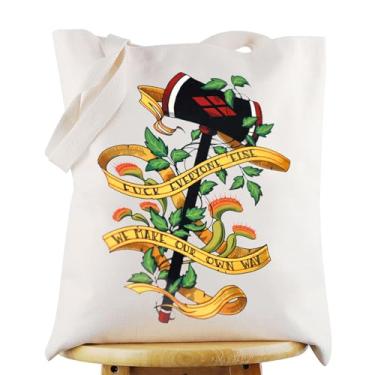 Imagem de G2TUP Bolsa de ombro Quadrinhos Queen para fãs de Quinn presente para todos os outros Fazemos à nossa maneira, bolsa de ombro para fãs de filmes, Todos os outros que fazemos