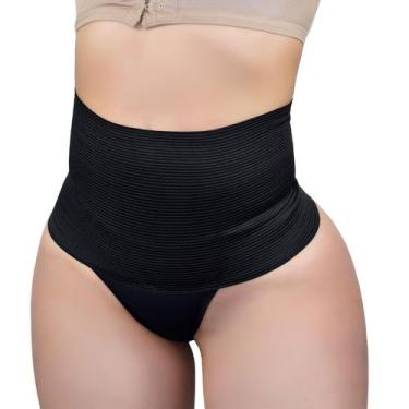 Imagem de Calcinha Cinta Modeladora Esconde Culote E Barriga Reduz Imperfeições 