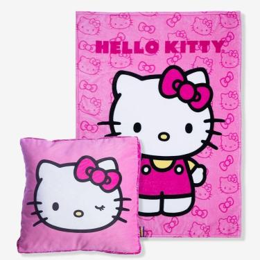 Imagem de Almofada Com Manta Hello Kitty