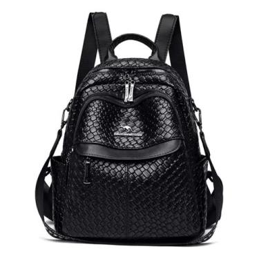 Imagem de Mochila Feminina Sofisticada Moderna Trabalho Viagem Linda - Alwy