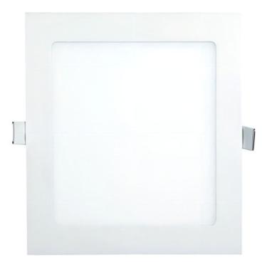Imagem de Painel LED 6W Downlight Bivolt 6500K Quadrado Embutir Foxlux