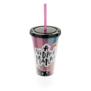 Imagem de Copo Com Canudo Vida Mara (8364) - Ludi