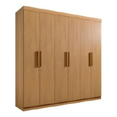 Imagem de Guarda Roupa Casal Colibri 6 Pt Cinamomo Mdf D'doro - D'Doro Móveis, C