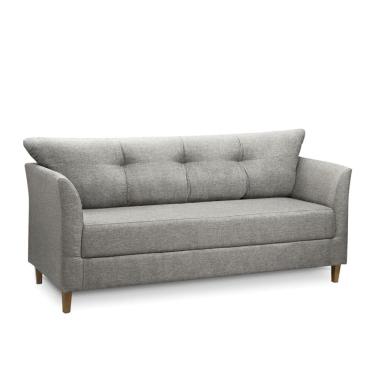 Imagem de Sofá 3 Lugares Living para Sala Leblon 180cm Linho E03 - D`Rossi