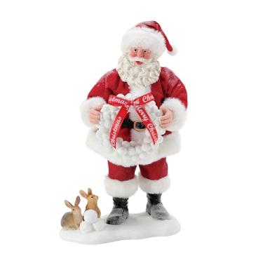 Imagem de Department 56 Possible Dreams Christmas Traditions Boneco de bolas de neve para Papai Noel, 26 cm, multicolorido