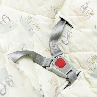 Imagem de Papi Textil Capa para Bebê Conforto e Carrinho Acolchoada Papi Estampada, Urso Polar