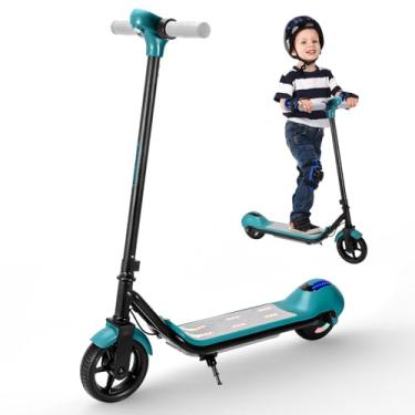 Imagem de HONEYWHALE E2 Patinete Elétrico Infantil, 138W Motor, 15KM/H Velocidade, 8KM Autonomia, Adequado para Meninos e Meninas dos 6 aos 12 anos, com Luzes LED Multicoloridas, 6,3 Inch Pneus Sólidos (Verde)