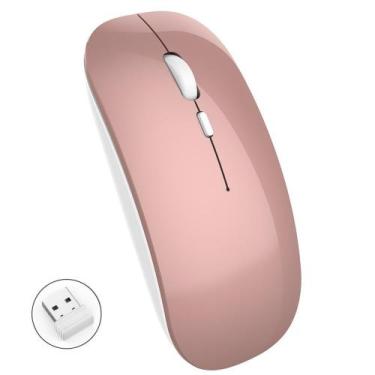 Imagem de Mouse bluetooth Recarregável para tablet Samsung Galaxy A8 X200 - Alto