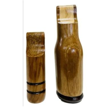 Imagem de Apito Pio De Jaó E Perdiz Madeira Profissional Pássaro