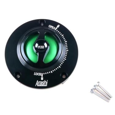 Imagem de Tampas de tanque de combustível de motocicleta para HONDA CBR1000RR CB650R.F CB650R.F CB500R CB500X CB300R CBR300R CBR250R MSX125SF (preto + verde)