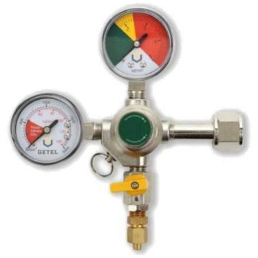 Imagem de Regulador De Pressão Co2   Manômetro  - 1 Via Para Chope