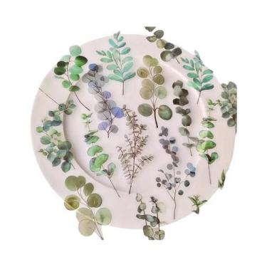 Imagem de Adesivos De Plantas Florais Kawaii 40 Peças DIY Etiquetas Para Scrapbo