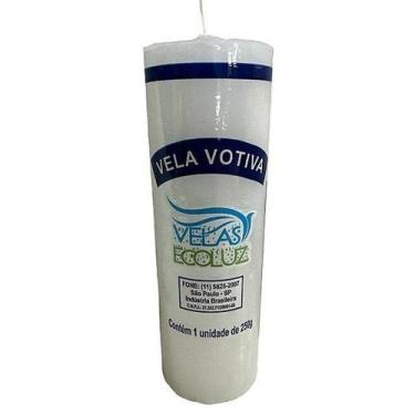 Imagem de Vela 7 Dias Branca Nova Luz - Estrela Magia