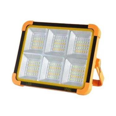 Imagem de Holofote LED Portátil Solar Para Camping E Manutenção De Carros Ilumin
