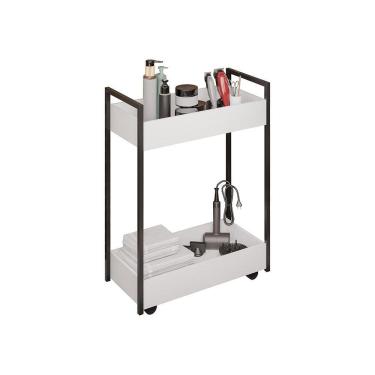 Imagem de Carrinho Multiuso Fruteira Lara - Ssx Multicoisas Branco